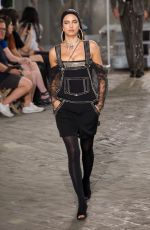 IRINA SHAYK on the Runway of Givenchy Fashion Show in Paris