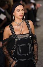 IRINA SHAYK on the Runway of Givenchy Fashion Show in Paris