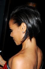 JADA PINKETT SMITH Arives at Haute Living Magazine Hosts Dinner