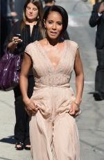JADA PINKETT SMITH Arrives at Jimmy Kimmel Live! in Hollyood 06/25/2015