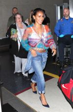 JADA PINKETT SMITH Arrives at LAX AIrport in Los Angeles 06/04/2015