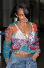 JADA PINKETT SMITH Arrives at LAX AIrport in Los Angeles 06/04/2015