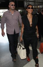JADA PINKETT SMITH Arrives at LAX Airport in Los Angeles 06/26/2015