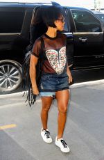 JADA PINKETT SMITH Arrives at Los Angeles International Airport 06/21/2015