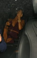 JADA PINKETT SMITH Leaves Claridge