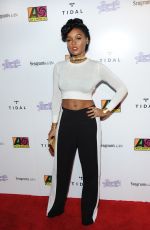 JANELLE MONAE at Atlantic Records BET Awards Afterparty in Los Angeles