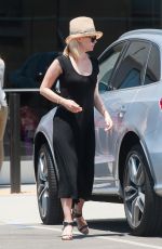 JANUARY JONES Arrives at Milk Studios in Los Angeles 06/19/2015