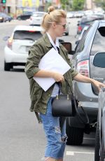 JANUARY JONES at a Post Office in Encino 06/11/2015