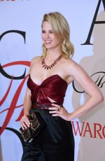 JANUARY JONES at CFDA Fashion Awards 2015 in New York