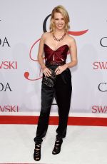 JANUARY JONES at CFDA Fashion Awards 2015 in New York