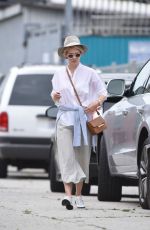 JANUARY JONES Out and About in Santa Monica 06/04/2015