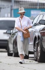 JANUARY JONES Out and About in Santa Monica 06/04/2015
