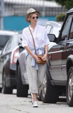 JANUARY JONES Out and About in Santa Monica 06/04/2015