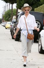 JANUARY JONES Out and About in Santa Monica 06/04/2015