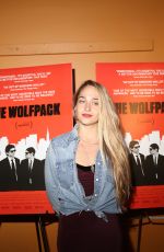JEMIMA KIRKE at The Wolfpack Premiere in New York