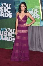 JENNA DEWAN at 2015 CMT Music Awards in Nashville