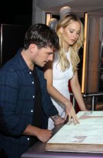JENNIFER LAWRENCE at The Hunger Games: The Exhibition VIP Event in New York