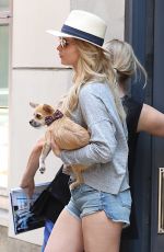 JENNIFER LAWRENCE in Jeans SHorts Out in New York 06/10/2015