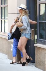 JENNIFER LAWRENCE in Jeans SHorts Out in New York 06/10/2015