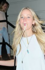 JENNIFER LAWRENCE Out for Dinner in New York 06/24/2015