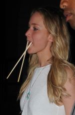 JENNIFER LAWRENCE Out for Dinner in New York 06/24/2015