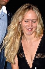 JENNIFER LAWRENCE Out for Dinner in New York 06/26/2015