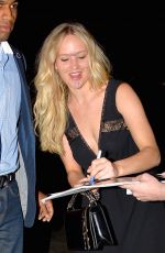 JENNIFER LAWRENCE Out for Dinner in New York 06/26/2015