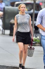 JENNIFER LAWRENCE Out in New York 06/09/2015