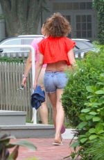 JENNIFER LOPEZ in Jeans Shorts Out in New York 06/12/2015