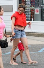 JENNIFER LOPEZ in Jeans Shorts Out in New York 06/12/2015