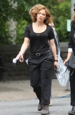 jennifer lopez - on set of 