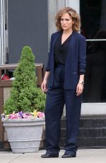 JENNIFER LOPEZ on the Set of Shades of Blue 06/05/2015