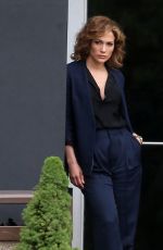 JENNIFER LOPEZ on the Set of Shades of Blue 06/05/2015