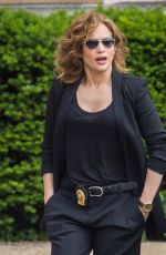 JENNIFER LOPEZ on the Set of Shades of Blue 06/05/2015