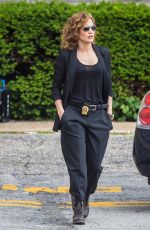 JENNIFER LOPEZ on the Set of Shades of Blue 06/05/2015