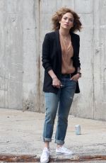 JENNIFER LOPEZ on the Set of Shades of Blue in New York 06/04/2015