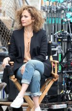 JENNIFER LOPEZ on the Set of Shades of Blue in New York 06/04/2015