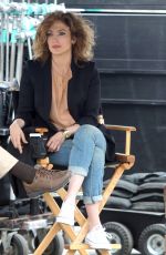 JENNIFER LOPEZ on the Set of Shades of Blue in New York 06/04/2015