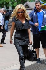 JENNY MCCARTHY Leaves SiriusXM Studios in New York 06/09/2015