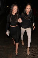 JESS IMPIAZZI Arrives at Club 13 in Guildford 05/31/2015