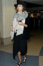 JESSICA ALBA at LAX Airport in Los Angeles 06/12/2015