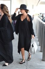 JESSICA ALBA JFK Airport in New York 06/12/2015