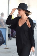 JESSICA ALBA JFK Airport in New York 06/12/2015