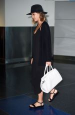 JESSICA ALBA JFK Airport in New York 06/12/2015