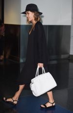JESSICA ALBA JFK Airport in New York 06/12/2015