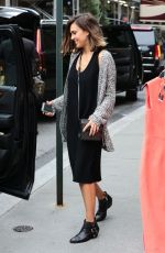 JESSICA ALBA Leaves a Hotel in Soho 06/09/2015