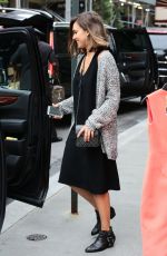 JESSICA ALBA Leaves a Hotel in Soho 06/09/2015
