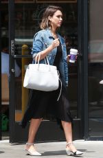 JESSICA ALBA Out and About in Los Angeles 06/14/2015