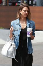 JESSICA ALBA Out and About in Los Angeles 06/14/2015