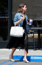 JESSICA ALBA Out and About in Los Angeles 06/14/2015